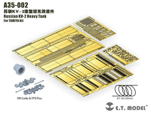 E.T. Model A35-002 Russian KV-2 Heavy Tank（Artisan Series TAMIYA Kit 1/35 – immagine 2