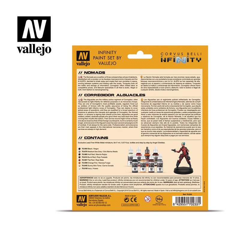 Vallejo 70233 Nomads 8x17ml – Bild 2