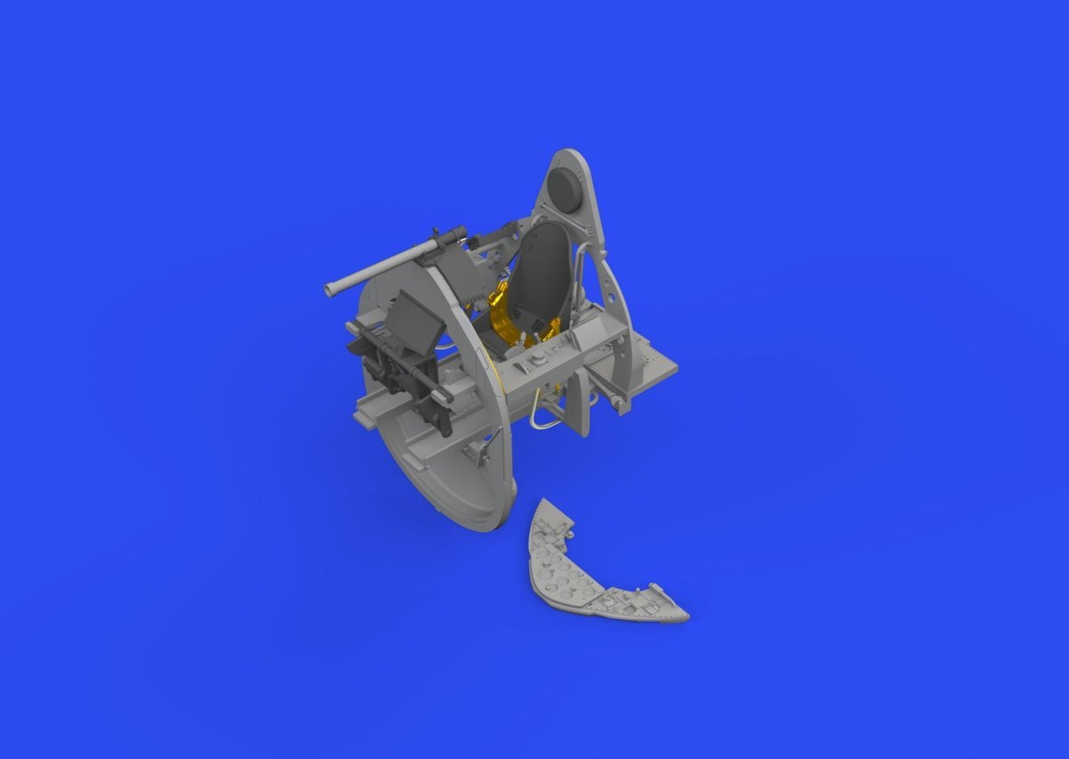 Eduard 648765 F4F-3 cockpit w/ telescopic gun sight PRINT EDUARD 1/48 – imagen 3