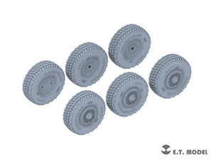 E.T. Model P35-127 Modern U.S. M142 High Mobility Artillery Rocket System（HIMARS）Sagged Wheels for Trumpeter kit 1/35 – Bild 2