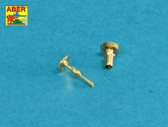 Aber 35L-171 Set of gun barrel tips for MG 08 x3 pcs. And barrel tips for MG 08/15 x 3 pcs. 1/35 – immagine 5