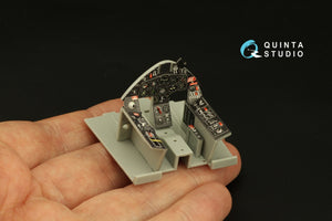 Quinta Studio QD32184 F8F-2 Bearcat 3D-Printed coloured Interior on decal paper (Trumpeter) 1/32 – immagine 11