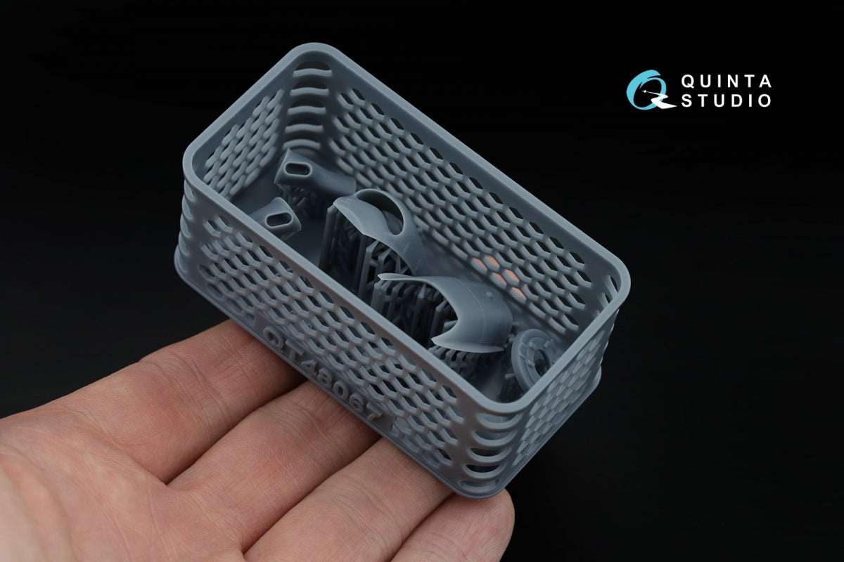 Quinta Studio QT48067 LaGG-3 series 66 Radiators cowls and spinner (Zvezda) 1/48 – immagine 9