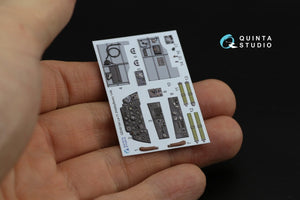 Intérieur imprimé en 3D et coloré sur papier décalcomanie Quinta Studio QD48184 La-11 (HobbyBoss) 1/48 – image 10