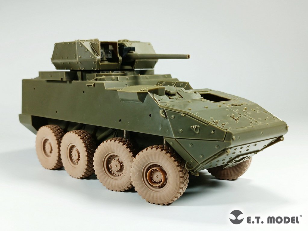 E.T. Model P35-112 US ARMY M1296 &amp;quot;Dragoon&amp;quot; ICV Weighted Road Wheels (3D Printed) For AFV Club Kit 1/35 – immagine 8