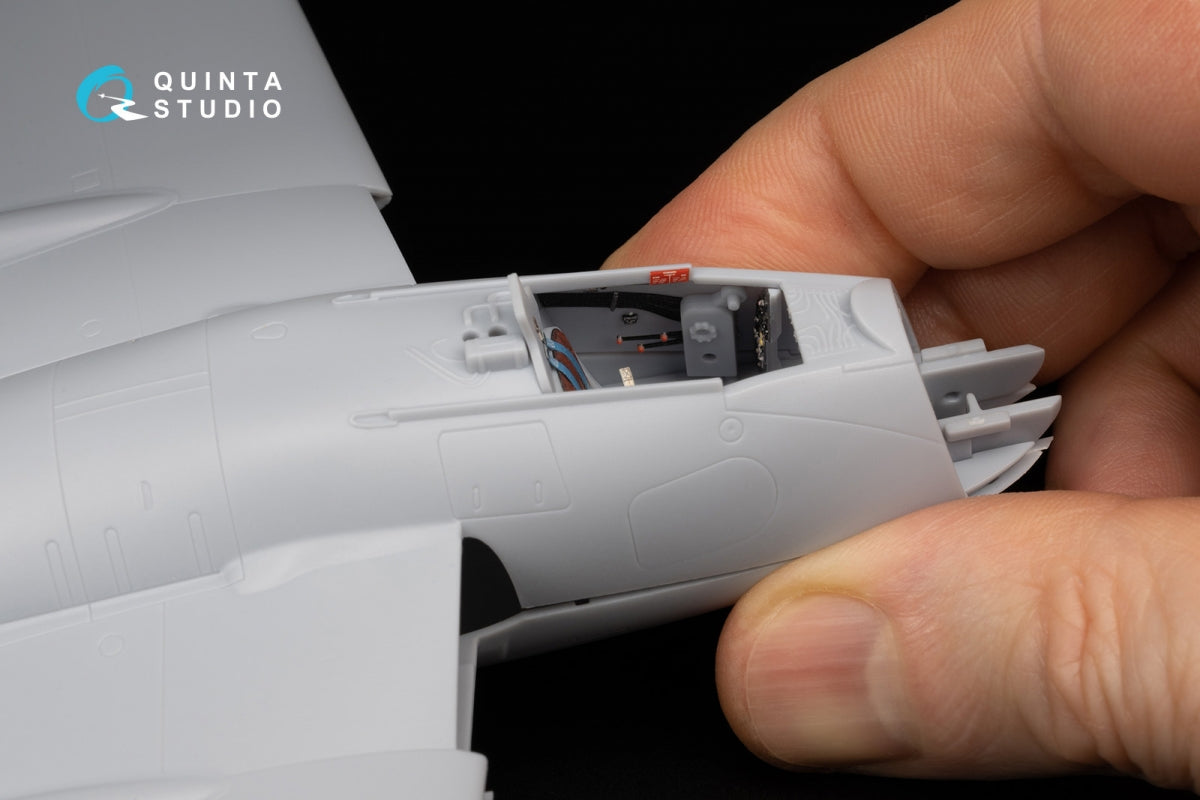 Quinta Studio QD48337 DH Vampire F.3 3D-Printed coloured Interior on decal paper (Airfix) 1/48 – Bild 11