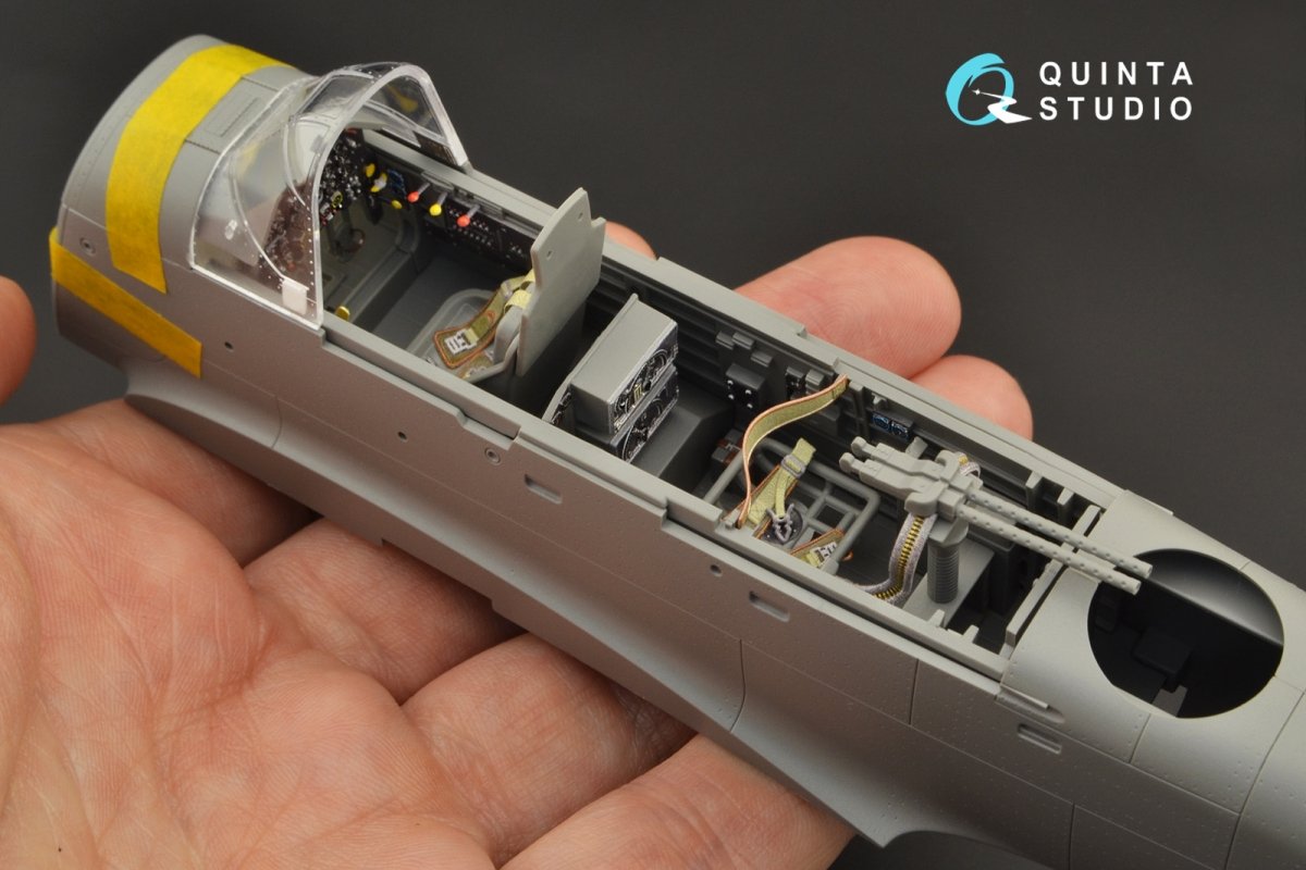 Quinta Studio QD35054 Ju 87G 3D-Printed &amp;amp; colored Interior on decal paper ( Border Model ) 1/35 – image 7