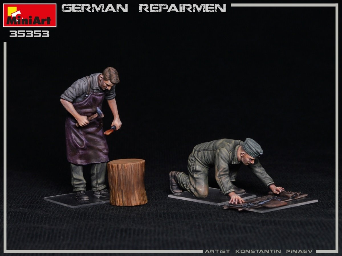 Miniart 35353 GERMAN REPAIRMEN 1/35 – immagine 6