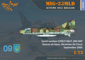 Clear Prop! CP72042 MiG-23MLD The last Ukrainian Flogger-К EXPERT KIT 1/72 – immagine 3