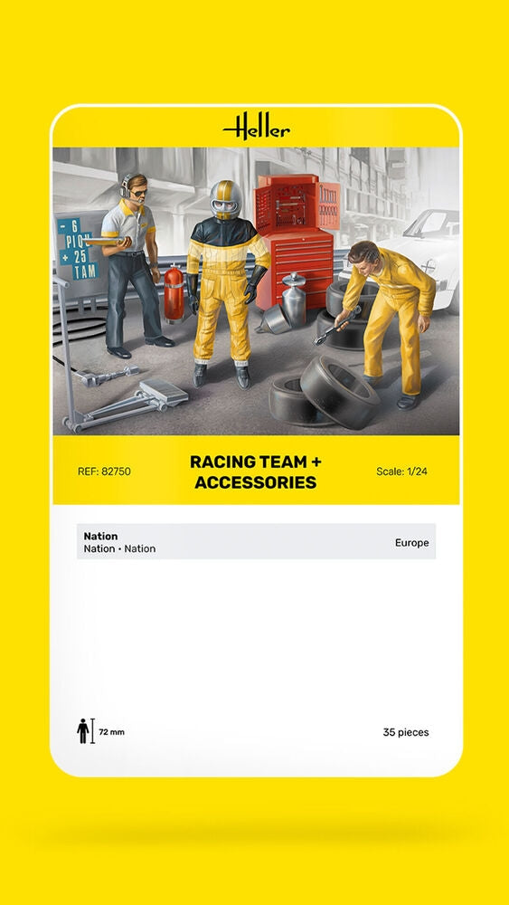 Heller 82750 Racing Team and Accessories 1/24 – image 5