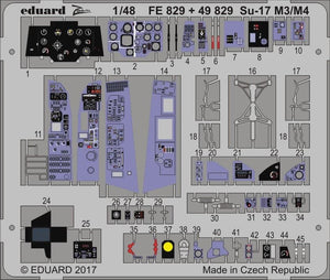 Eduard 49829 Su-17 M3/ M4 intérieur KITTY HAWK 1/48