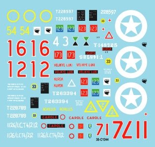 Star Decals 35-C1244 British Sherman Firefly 1/35 – imagen 3