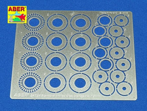Aber 24024 Standartowe nawiercane tarcze hamulcowe sr. 12mm 1/24