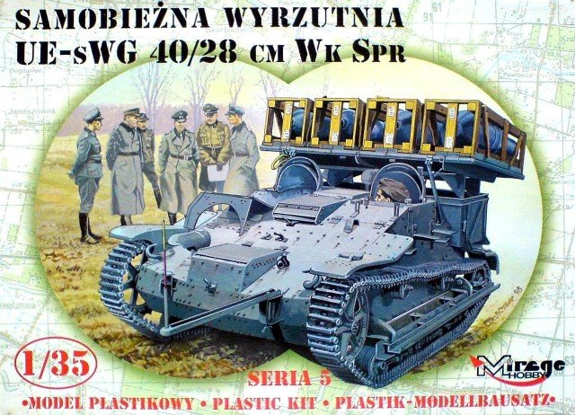 Mirage Hobby 35518 UE(f)-sWG, 40-28 cm Wk Spr self-propelled rocket launcher 1/35