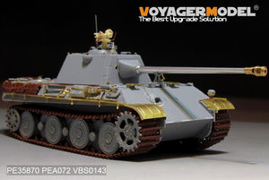 Voyager Model PE35870 WWII German Panther II Prototype Design Plan basic for AMUSING HOBBY 1/35 – Bild 8