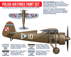 Hataka HTK-AS01 Polish Air Force paint set 4x17ml – Bild 2