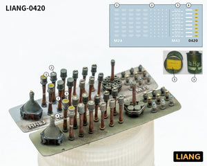 Liang 0420 3D-Print German Grenade WWII x 46 1/35 – imagen 3