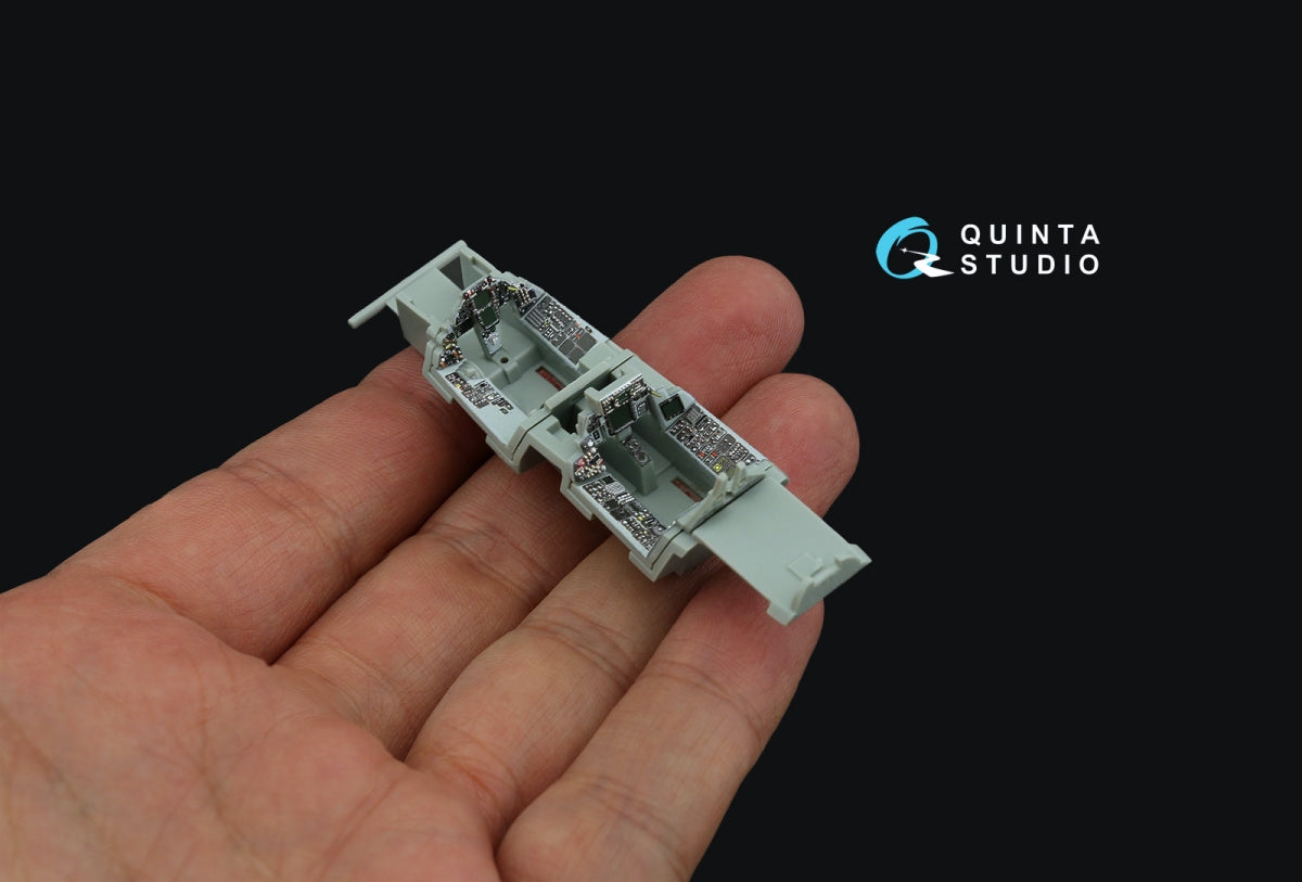 Quinta Studio QD72085 F-14B 3D-Printed &amp;amp; coloured Interior on decal paper (Academy) 1/72 – immagine 9