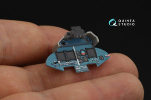 Quinta Studio QD32095 Su-30SM 3D-Printed &amp;amp; coloured Interior on decal paper (conversion for Trumpeter Su-30MKK ) 1/32 – immagine 7