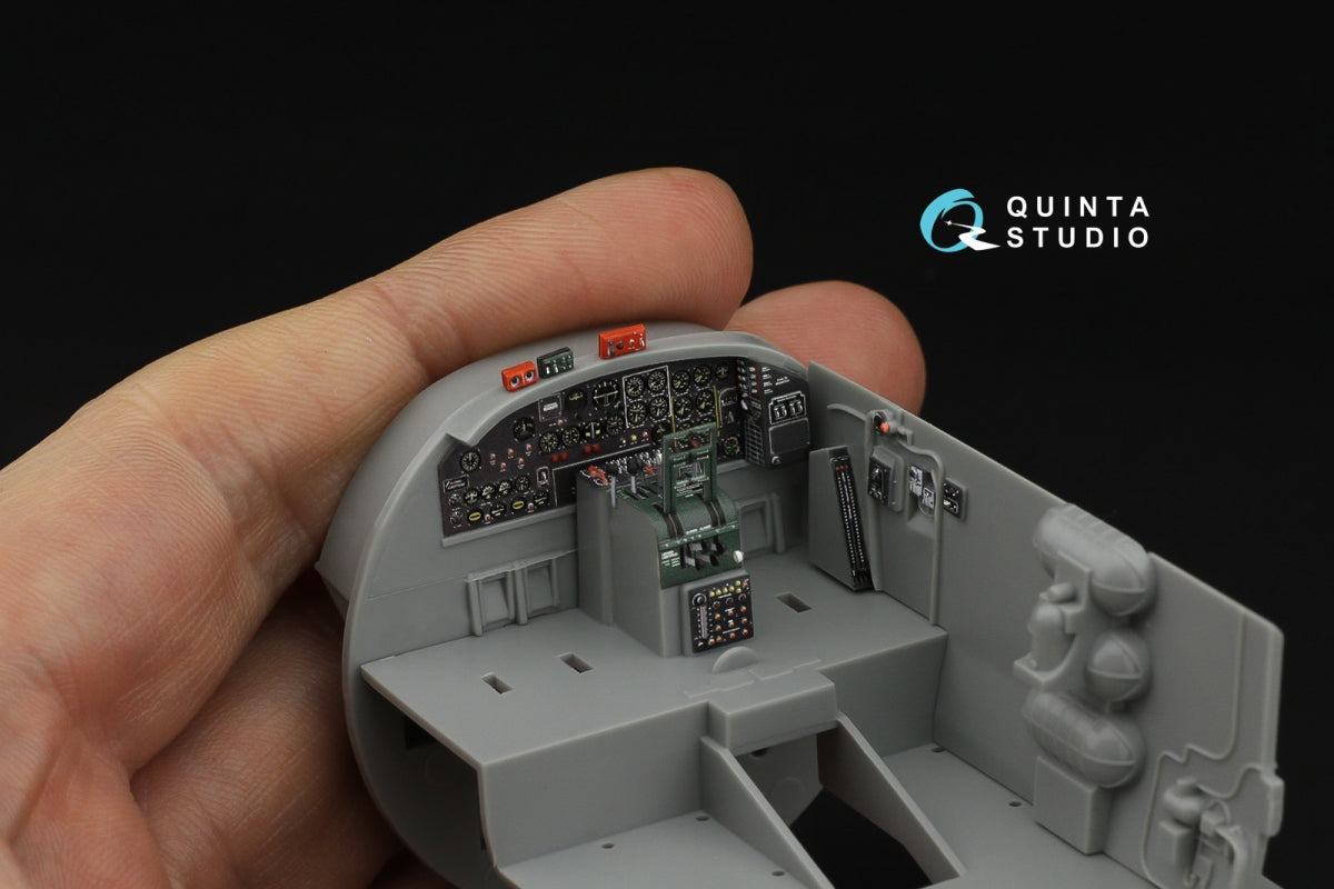 Quinta Studio QD48542 Boeing B-17F 3D-Printed &amp;amp; coloured Interior on decal paper (HK models, Eduard) 1/48 – zdjęcie 12