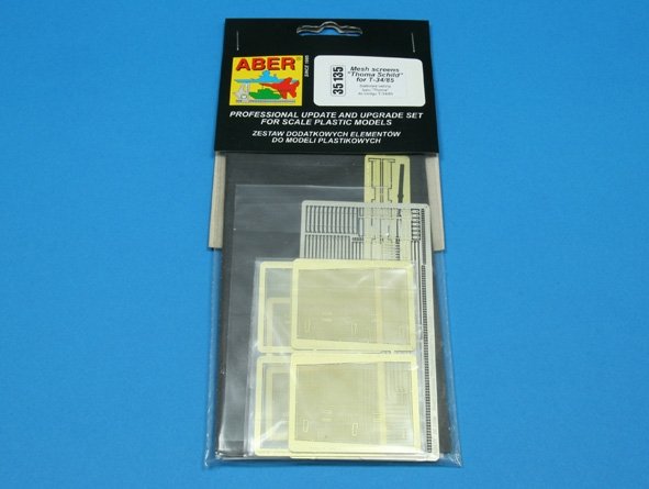 Aber 35135 Siatkowe oslony typu Thoma do czolgu T-34/85 1/35 – immagine 3
