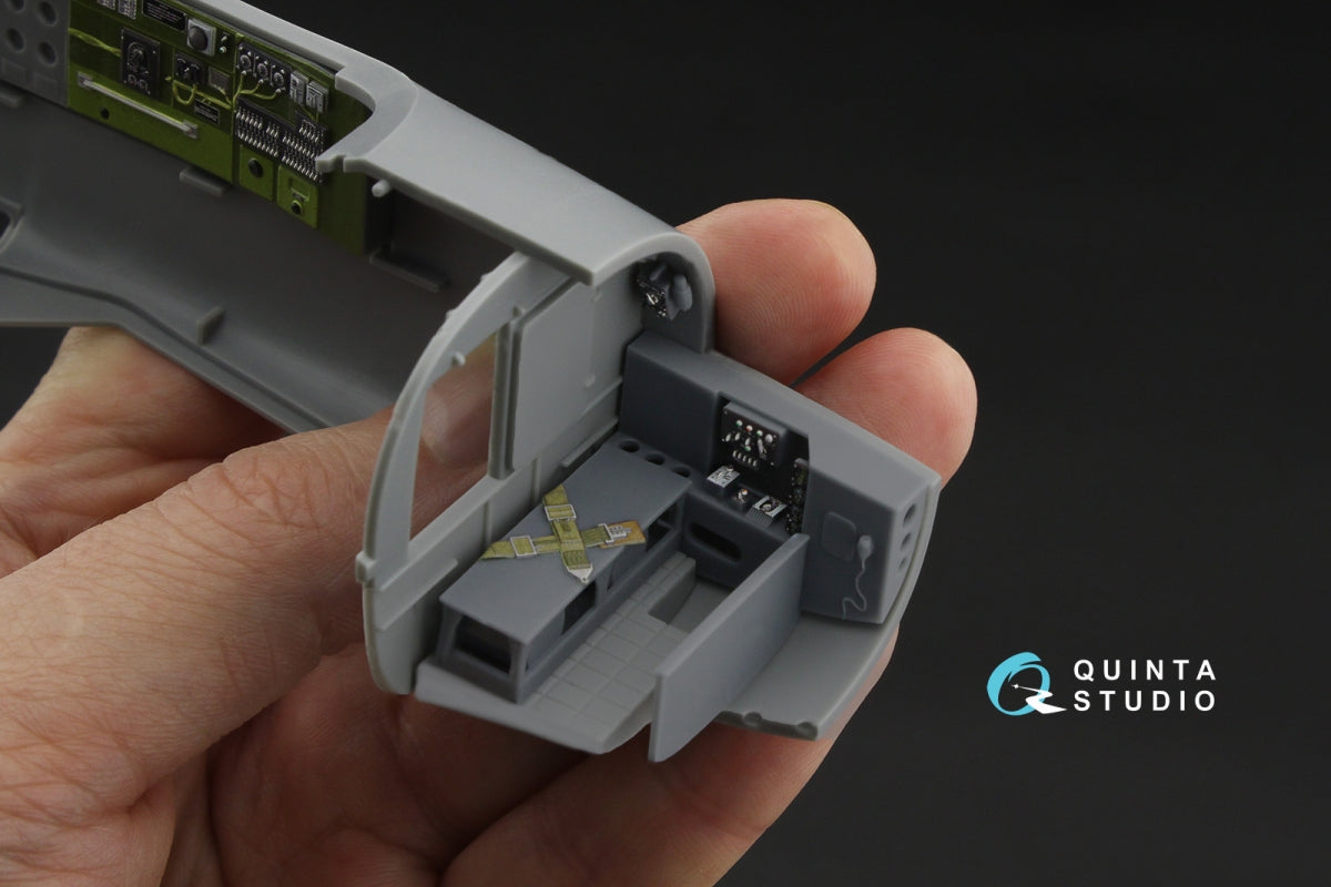 Quinta Studio QD+32250 A-26C Invader 3D-Printed &amp;amp; coloured Interior on decal paper (Hobby Boss) (with 3D-printed resin parts) 1/32 – imagen 15