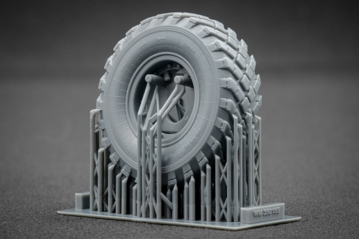ScaleX WM 35015S GAZ Tiger V1 Sagged wheel set (for Meng) 1/35
