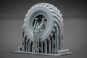 ScaleX WM 35015S GAZ Tiger V1 Sagged wheel set (for Meng) 1/35