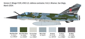 Italeri 2839 Mirage F1 C/CR 1/48 – immagine 6