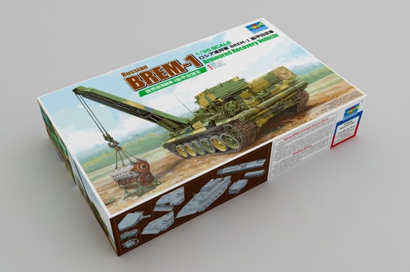 Trumpeter 09553 Russian BREM-1 Armoured Recovery Vehicle 1/35 – immagine 2