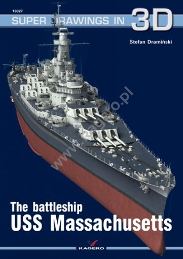 Kagero 16027 The Battleship USS Massachusetts EN
