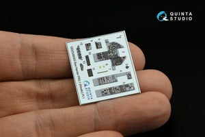 Quinta Studio QD48343 Sea Harrier FRS.1 3D-Printed &amp;amp; coloured Interior on decal paper (Kinetic) 1/48 – immagine 7