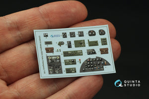Quinta Studio QD48478 Nakajima B5N2 Kate 3D-Printed coloured Interior on decal paper (Hasegawa) 1/48 – Bild 5