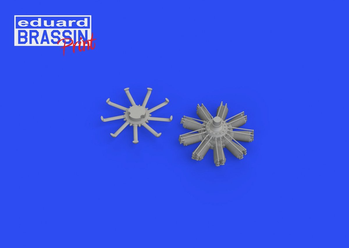 Eduard SIN64889 Sopwith Camel Clerget engine EDUARD 1/48 – zdjęcie 16