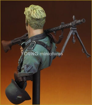Young Miniatures YM1829 GERMANMG34 GUNNER 1941 1/10 – zdjęcie 5