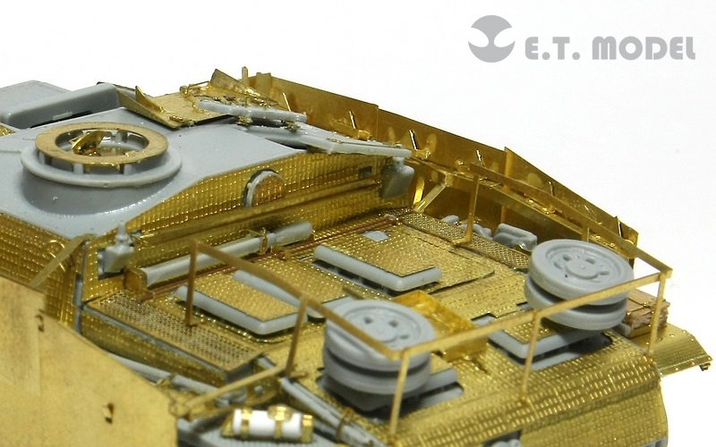 E.T. Model E72-017 WWII German StuG.III Ausf.G Zimmerit For DRAGON Kit 1/72 – immagine 2