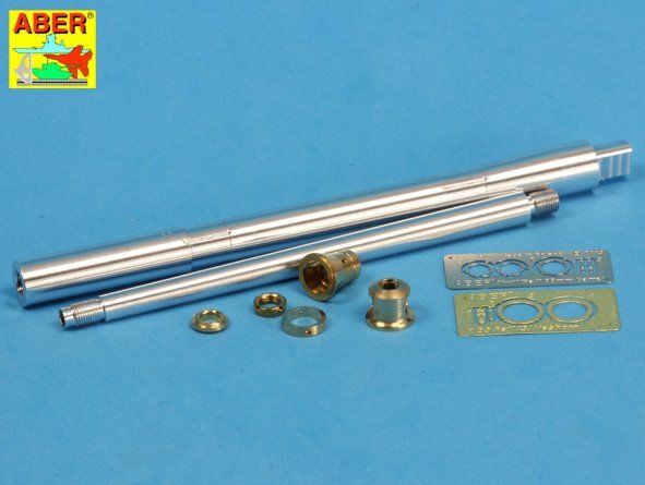 Aber 35L-128 Barrel for German A/T Self Propeled Gun Nashorn with 8,8cm Pak 43/1 L/71 1/35