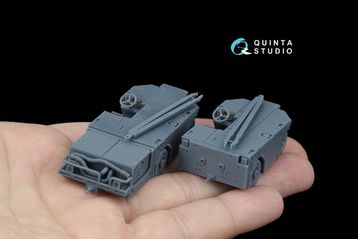 Quinta Studio QT72017 US NAVY AS32A-49 Deck tractor, short/long version, Full kit 1/72 – Bild 4