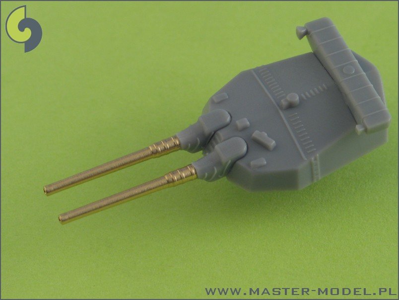 Master SM-700-009 IJN 36cm/45 (14in) Vickers and 41st Year Types barrels (8pcs) - Kongo, Fuso and Ise classes – immagine 2