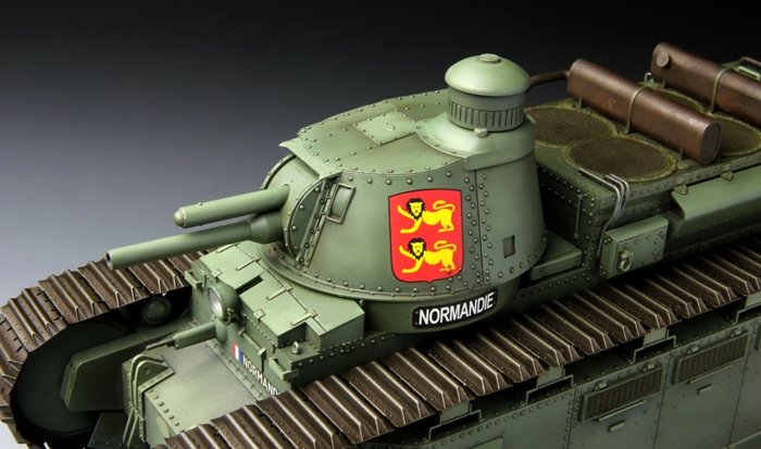 Meng Model TS-009 Char 2C French Super Heavy Tank 1/35 – imagen 5