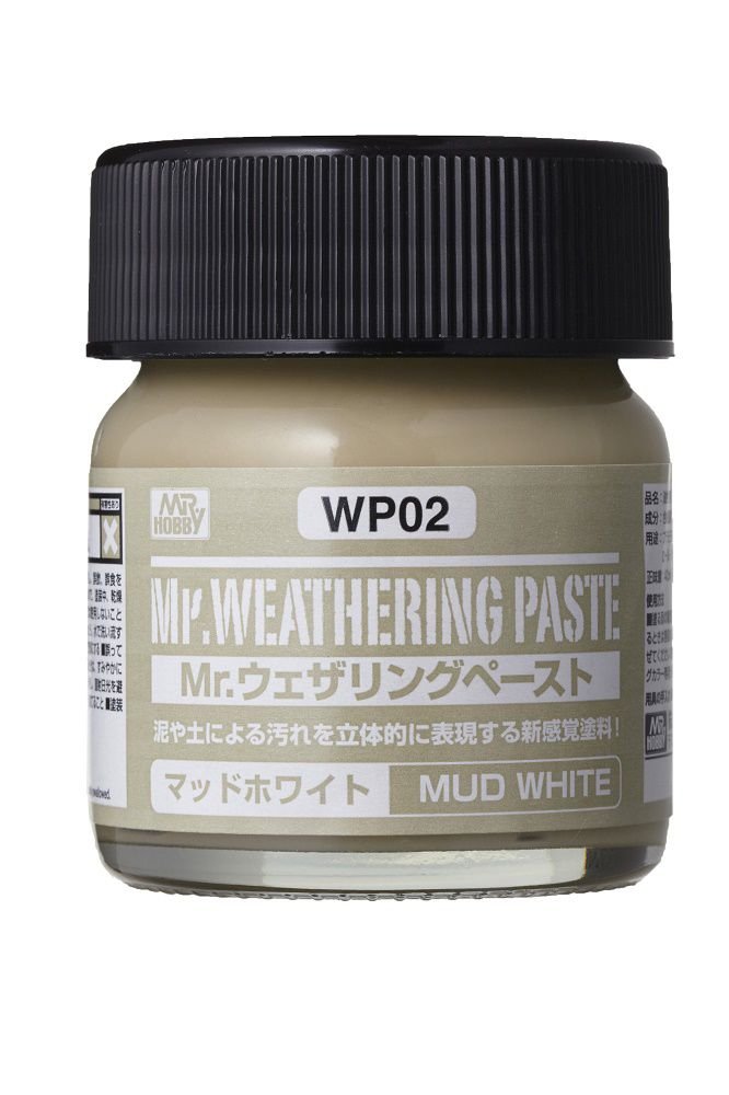 Pâte de vieillissement Gunze Sangyo WP02 Blanc boue (40 ml)