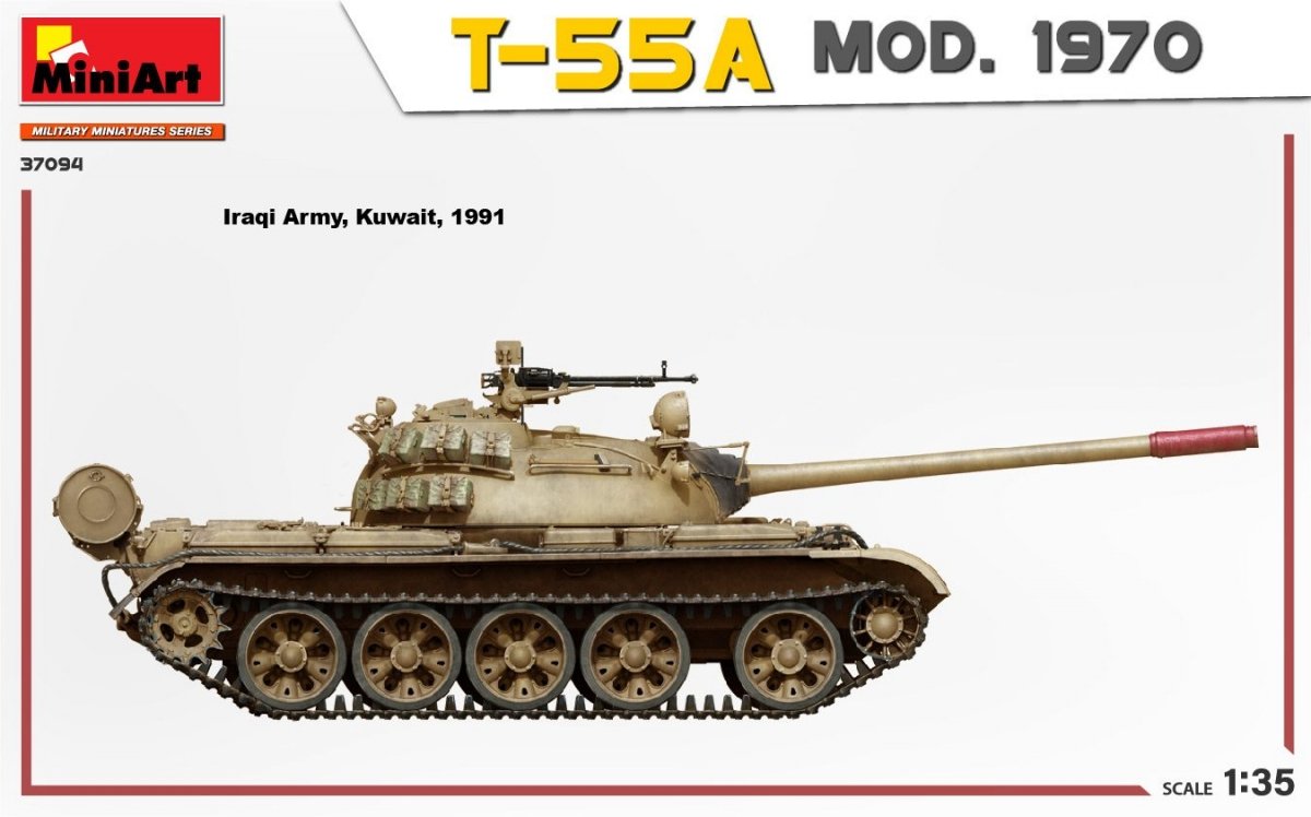 MiniArt 37094 T-55A MOD. 1970 INTERIOR KIT 1/35 – immagine 3