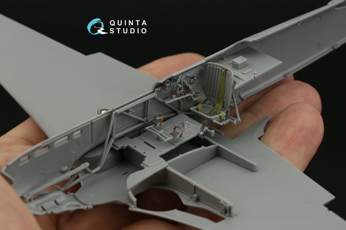 Quinta Studio QD48398 Yak-9T 3D-Printed &amp;amp; coloured Interior on decal paper (Zvezda) 1/48 – zdjęcie 10