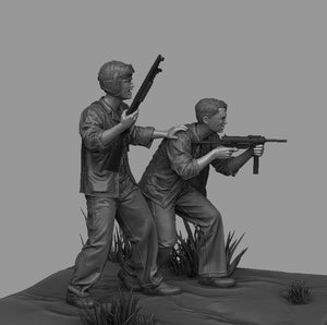 Panzer Art FI35-207 USMC tanker close combat set 1/35 – Bild 3