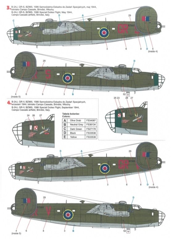 Techmod 48823 B-24 Liberator 1/48 – imagen 3