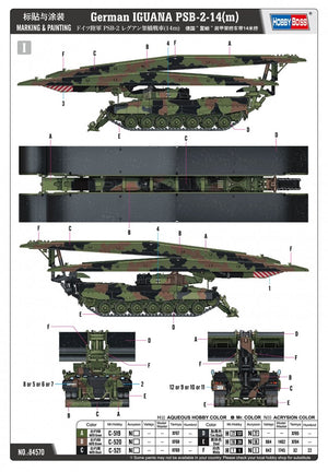 Hobby Boss 84570 German IGUANA PSB-2-14(m) 1/35 – immagine 14