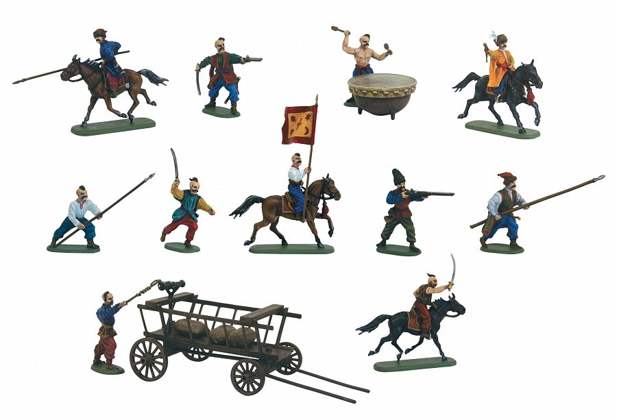 Zvezda 8064 Cosaques zaporogues XVI-XVIII après JC 1/72 – image 3