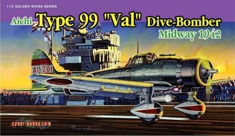 Cyber Hobby 5107 Aichi D3A1 Type 99 Val Midway 1942 1/72