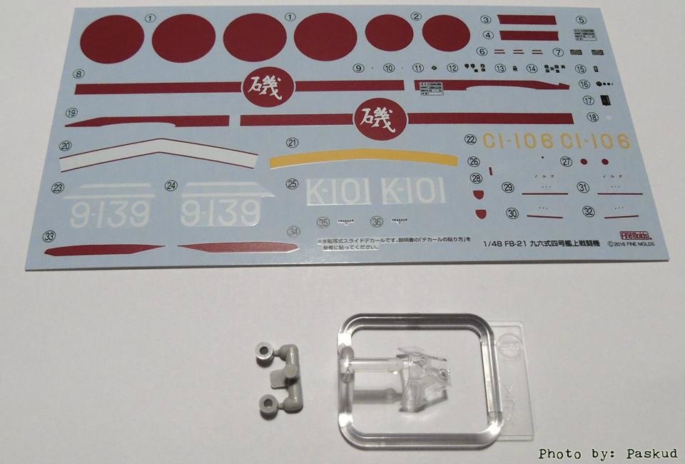 Moules Fins FB21 IJN A5M4 Type 96 Claude 1/48 – image 5