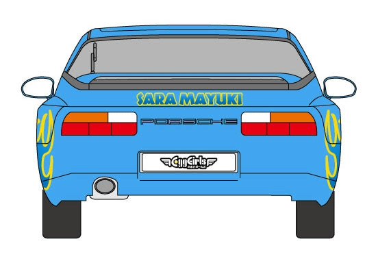 Hasegawa SP615 Porsche 968 &amp;quot;Sara Mayuki&amp;quot; with Figure 1/24 – imagen 11